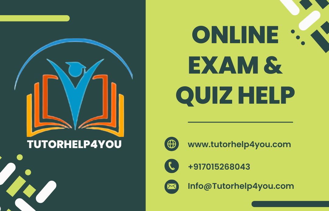 Online Exam & Quiz Help